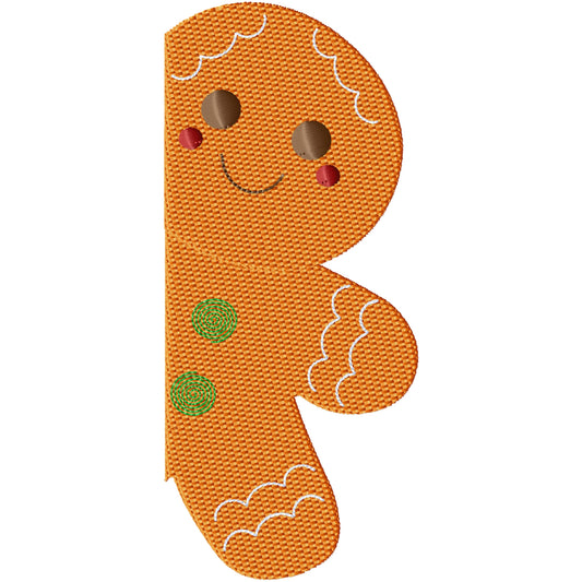 Gingerbread pocket 2 machine embroidery design 2 sizes