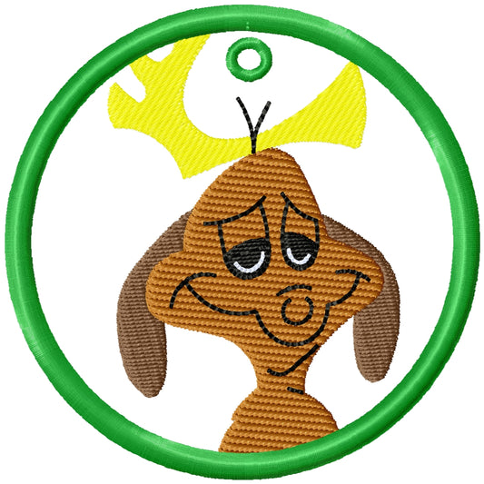 2025 ITH Max Christmas ornament applique machine embroidery design