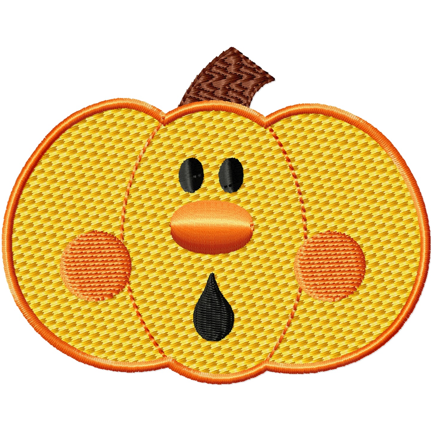 Pumpkin Pie 2 Halloween machine embroidery design